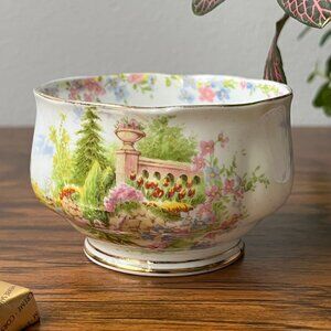 Royal Albert Kentish Rockery Open Sugar Bowl Reg.N 816998